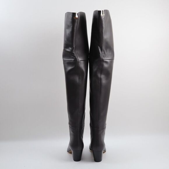🔥LAFAYETTE 148 Nappa Leather Lucille Tall Icon Boots Grey 8.5US/38.5EU MSRP$898 - Picture 11 of 11